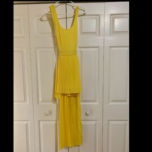 Yellow dress
